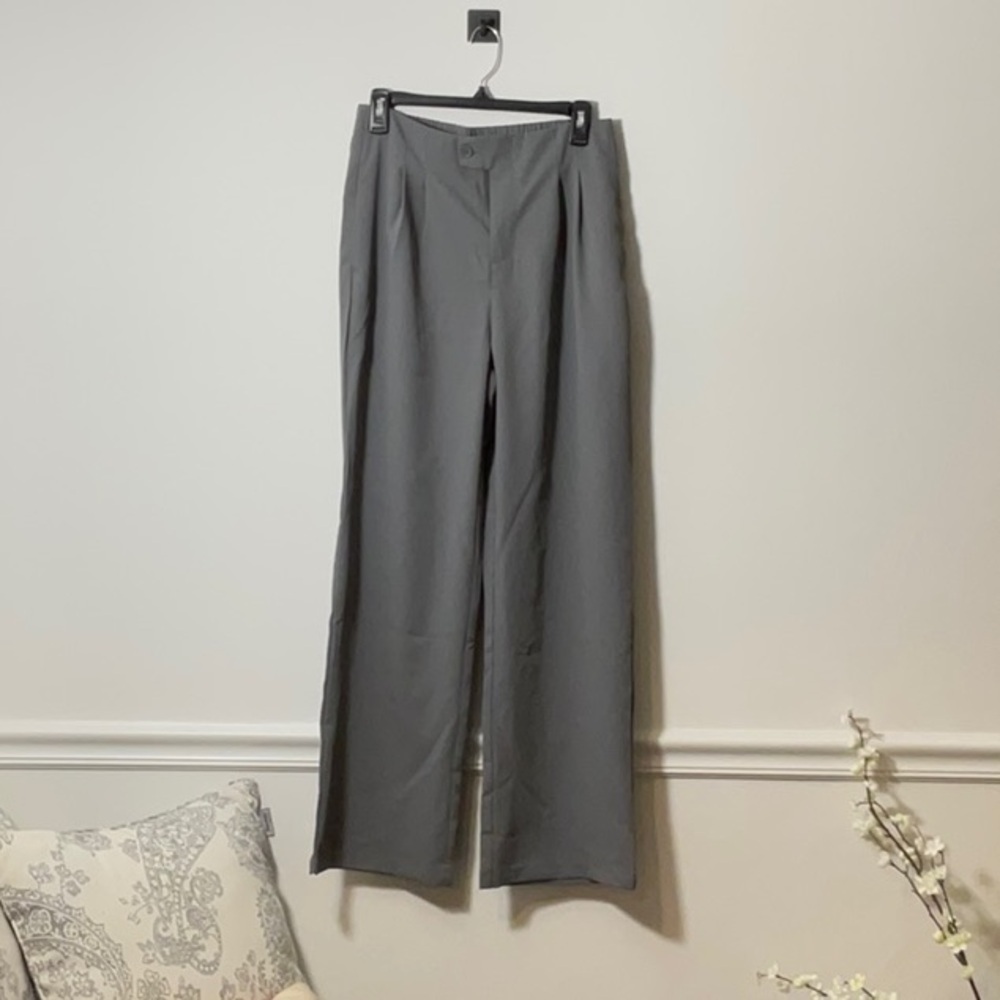 HALARA Wide Leg Gray Women's Pants